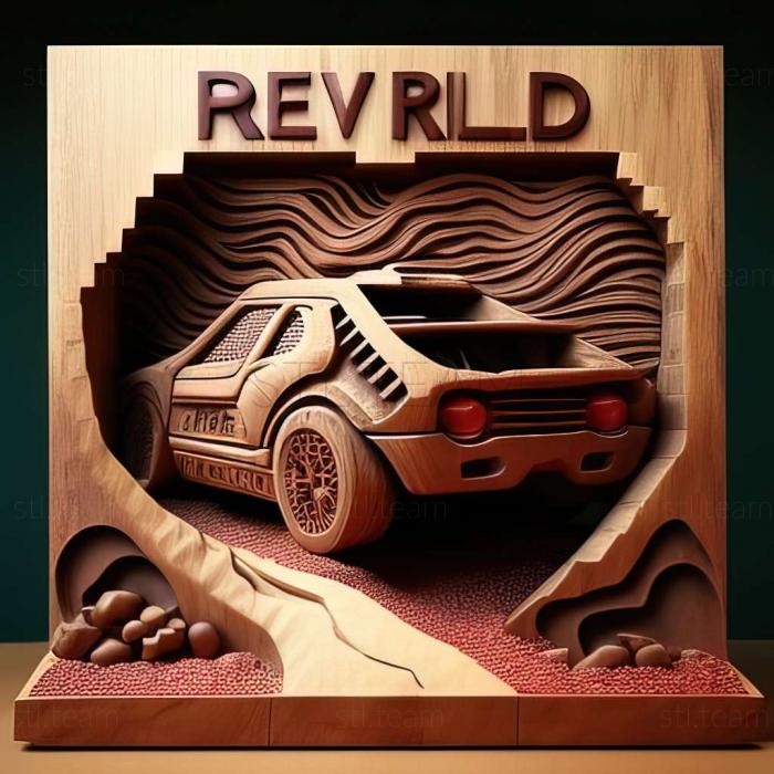 3D model SEGA Rally Revo game (STL)
